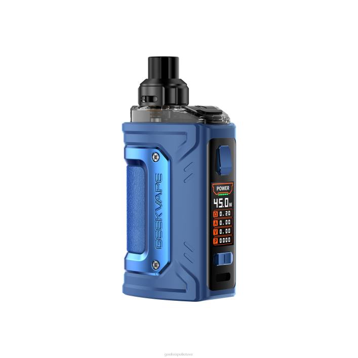 GeekVape E Cigarette - GeekVape h45 classic (aegis hero 2 classic) pod rinkinys 1400mah 4ml mėlyna 2Z4D106