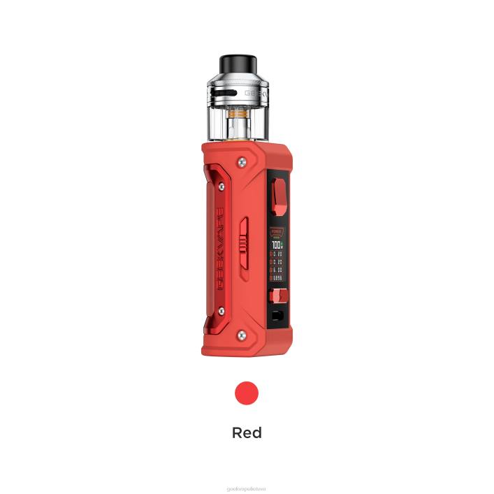 Geek Bar Kaina - GeekVape e100i rinkinys 3000mah raudona 2Z4D148