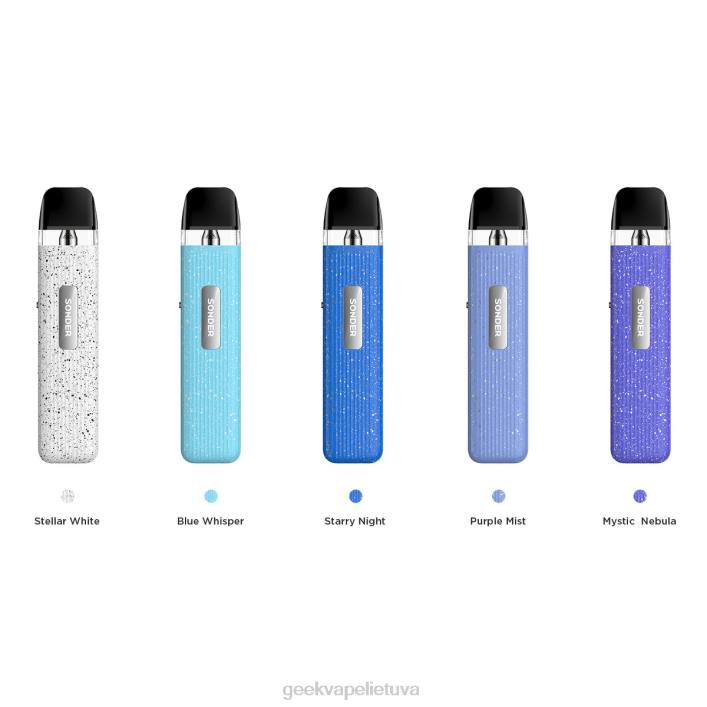 GeekVape E Cigarette - GeekVape sonder q pod sistemos rinkinys 1000mah purpurinė migla 2Z4D176