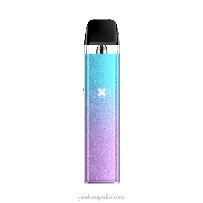 Geek Bar Kaina - GeekVape Wenax q mini rinkinys 1000mah 2ml gradientas violetinis 2Z4D78