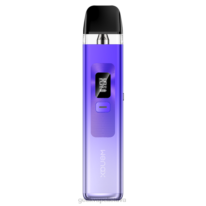 Geek Bar Kaina - GeekVape Wenax q pod sistemos rinkinys 1000mah gradiento violetinė 2Z4D158