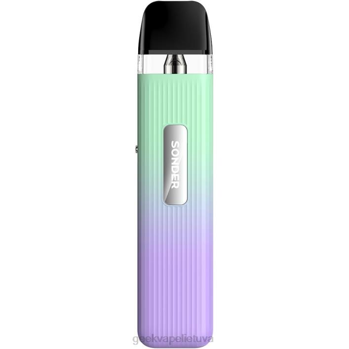 Geek Bar Kaina - GeekVape sonder q pod sistemos rinkinys 1000mah žalia violetinė 2Z4D178