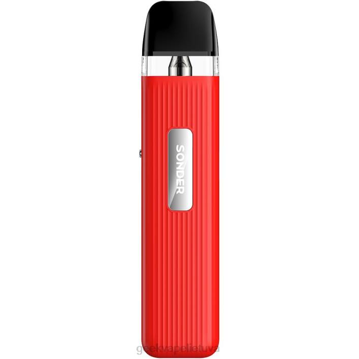 Geek Bar Skoniai - GeekVape sonder q pod sistemos rinkinys 1000mah raudona 2Z4D179