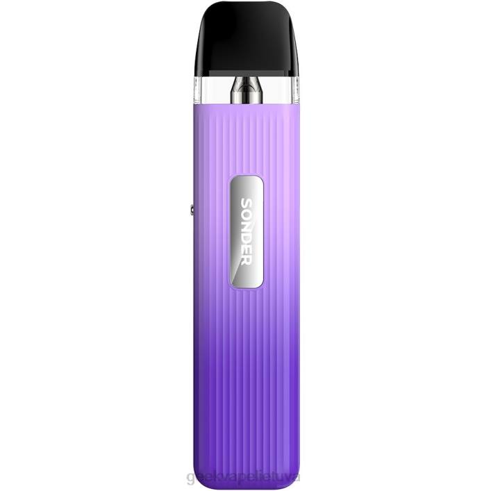 Geek Bar Skoniai - GeekVape sonder q pod sistemos rinkinys 1000mah violetinė violetinė 2Z4D169