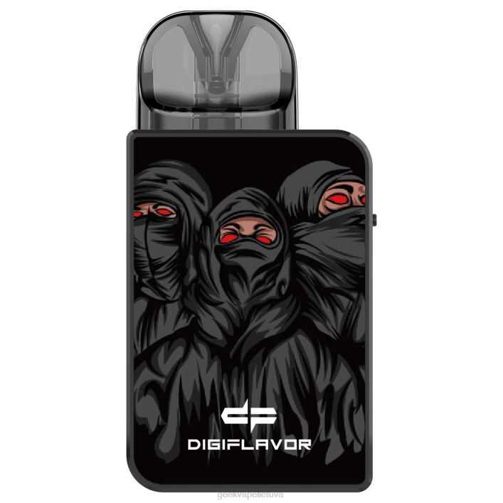 Geek Bar Skoniai - GeekVape digiflavor u pod rinkinys 1000mah nindzė tamsus 2Z4D69