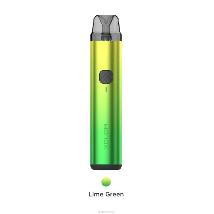 Geek Bar Kaina - GeekVape Wenax h1 pradinis rinkinys 1000mah laimo žalia 2Z4D118