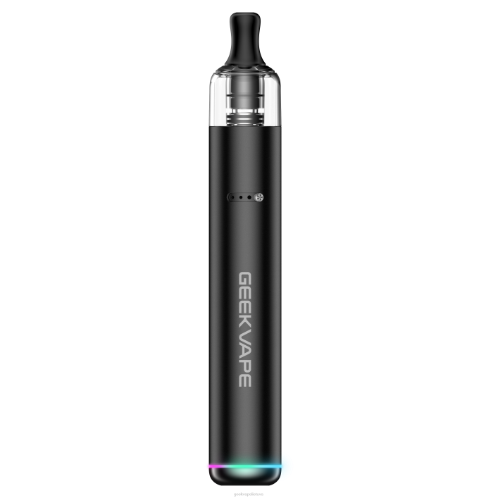 Geek Vape Kits - GeekVape wenax s3 (stylus 3) vape rašiklio rinkinys 1100mah klasikinis juodas 2Z4D64